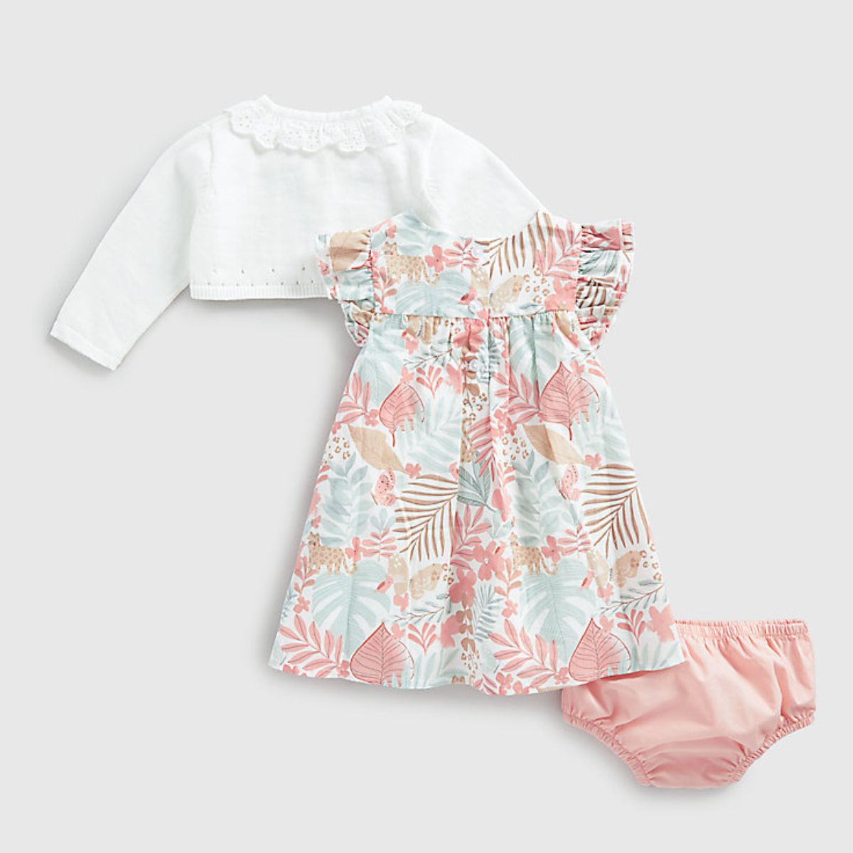Mothercare 4-Piece Pinny Dress Outfit Set